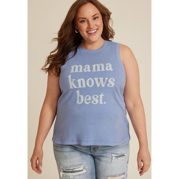 Mama Knows Best Tank Top - Picture 1 of 10
